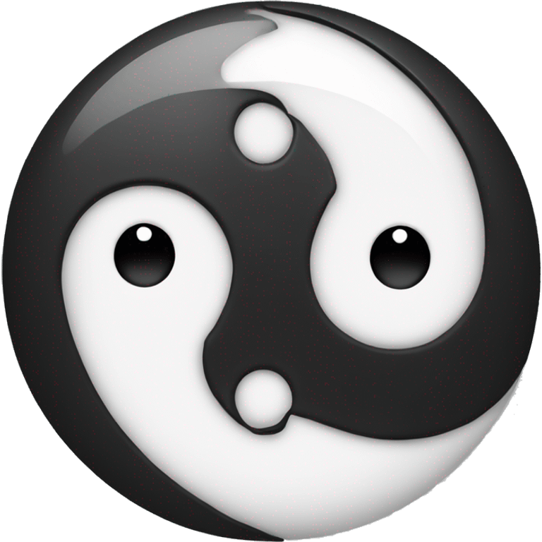 ying yang emoji