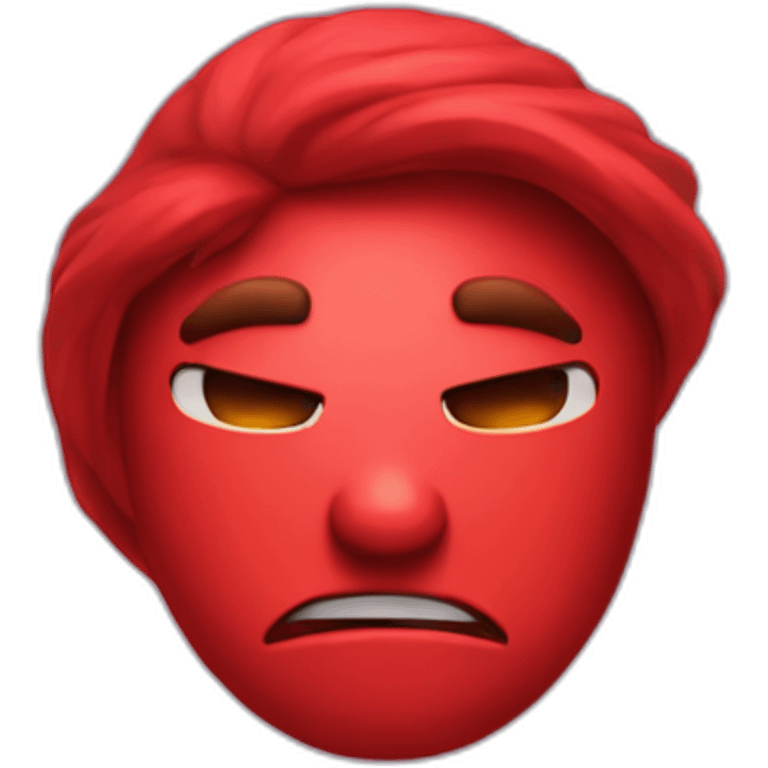 among us red imposter sus emoji