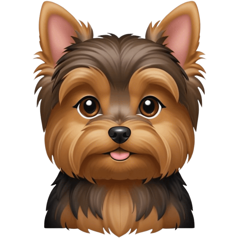 A cute yorkie emoji