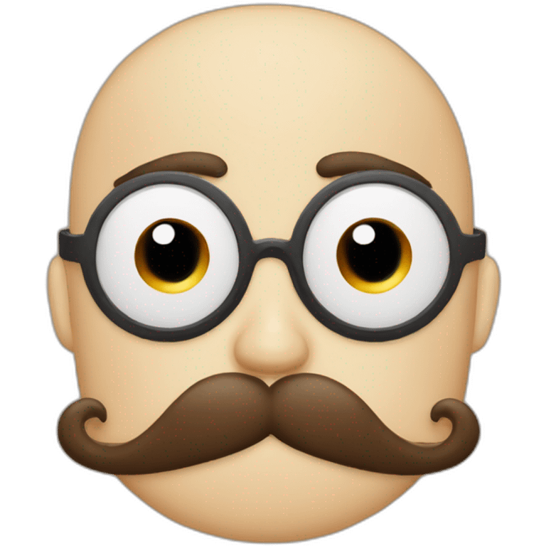 La moustache de bolouta emoji