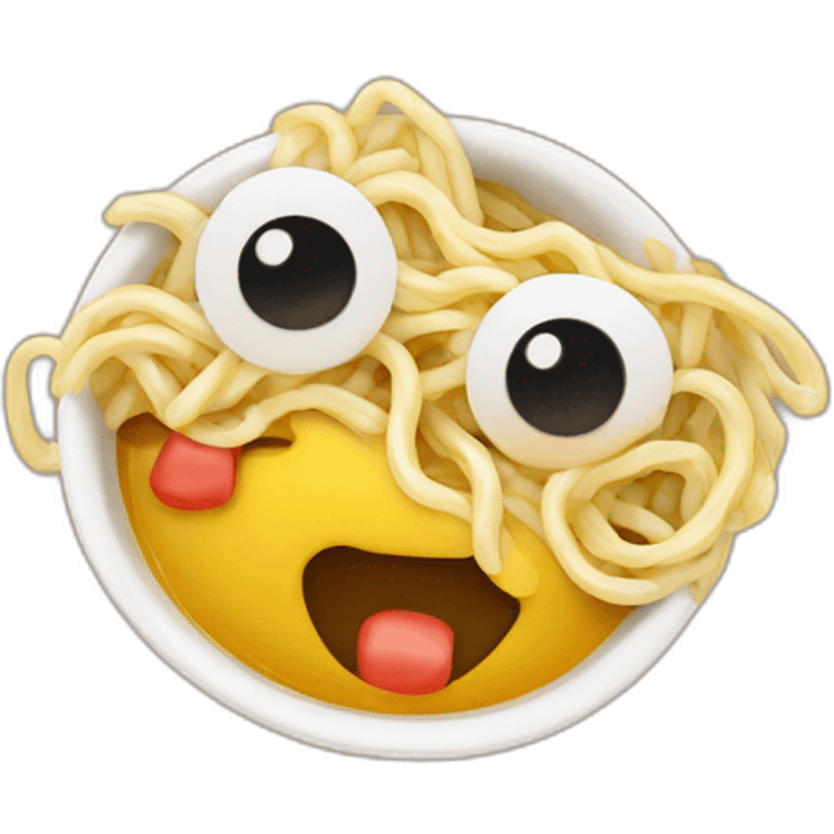 ramen on stick emoji