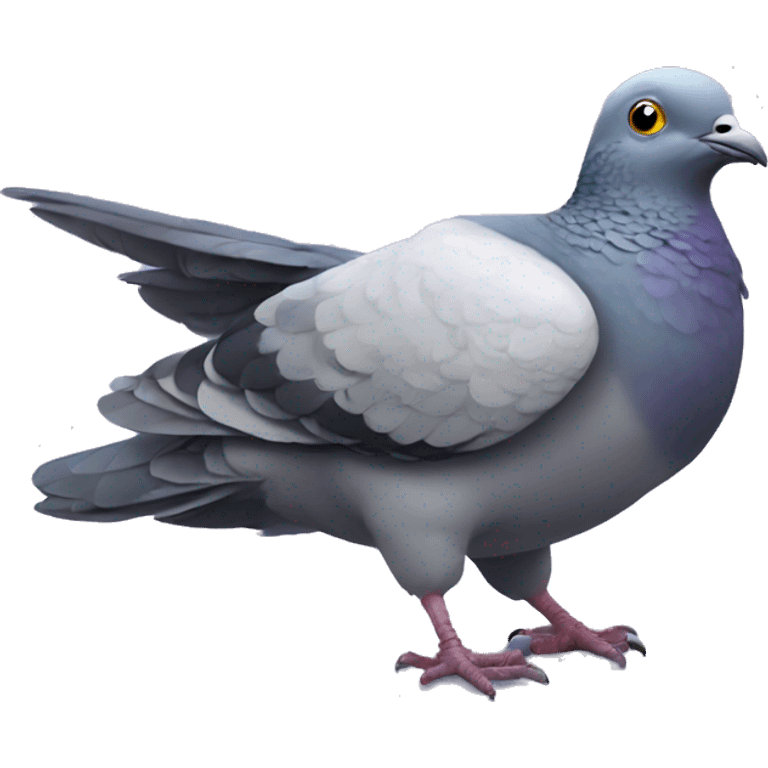 Magical pigeon emoji