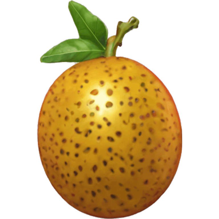 Passion fruit emoji