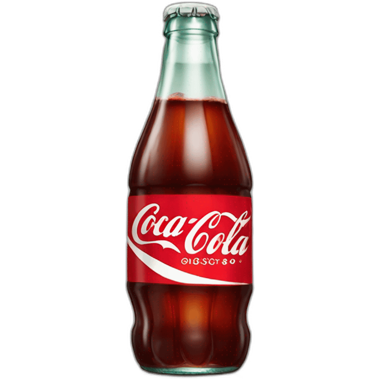 bottle of coca cola emoji