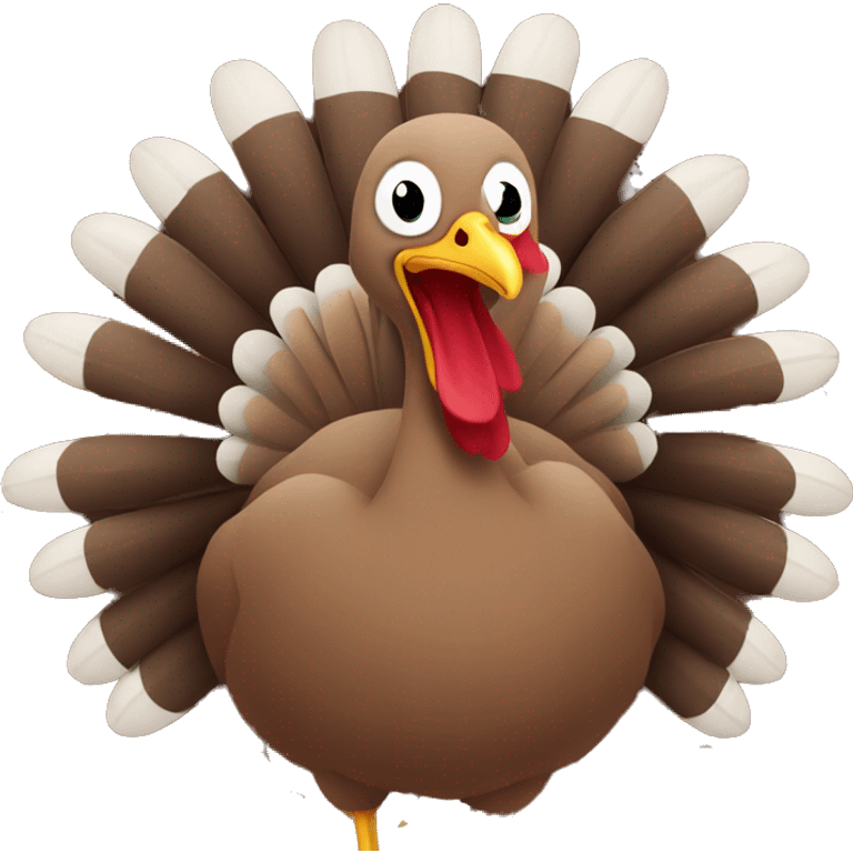 Turkey in the wild emoji