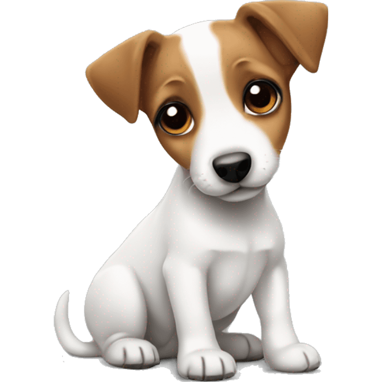 Jack Russell puppy emoji