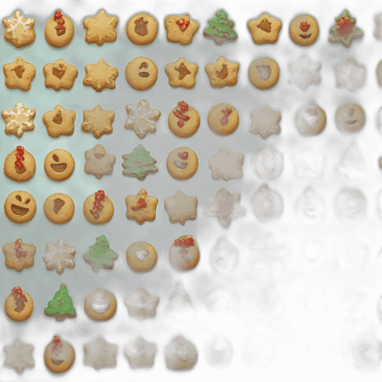 christmas cookies  emoji