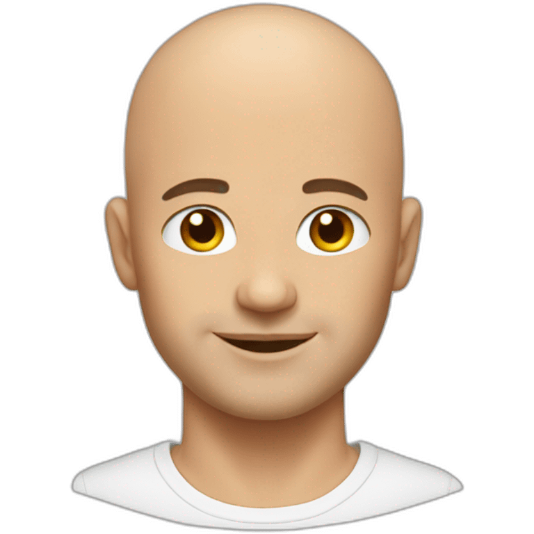 Bald sexy man emoji