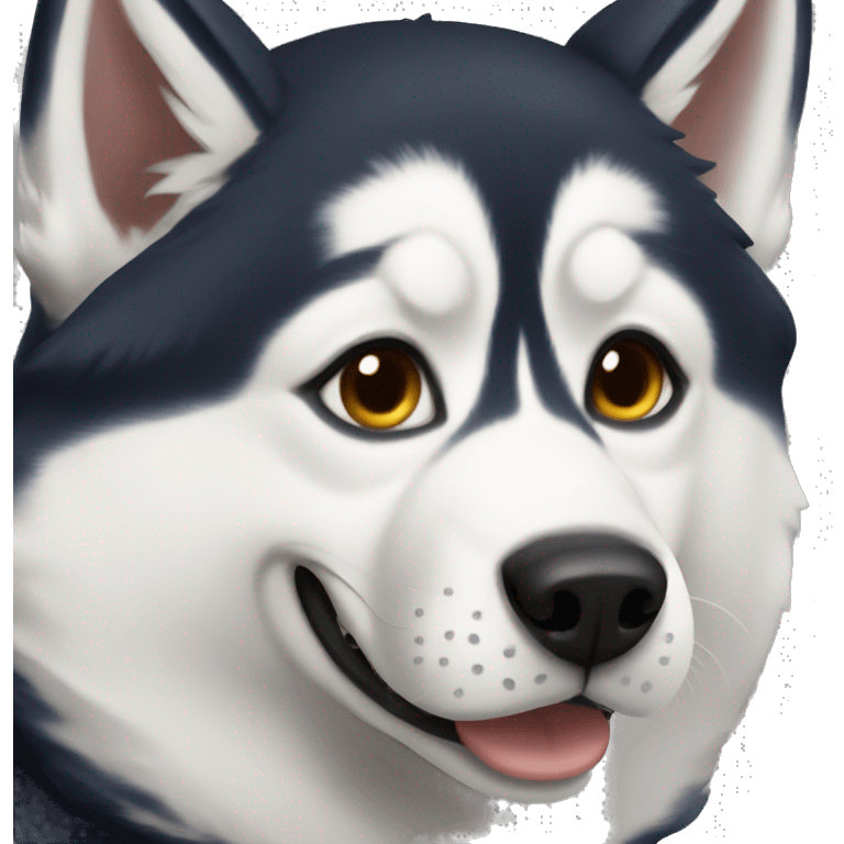 Husky  emoji