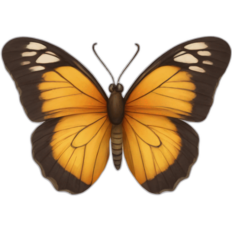 Butterfly on stomac emoji