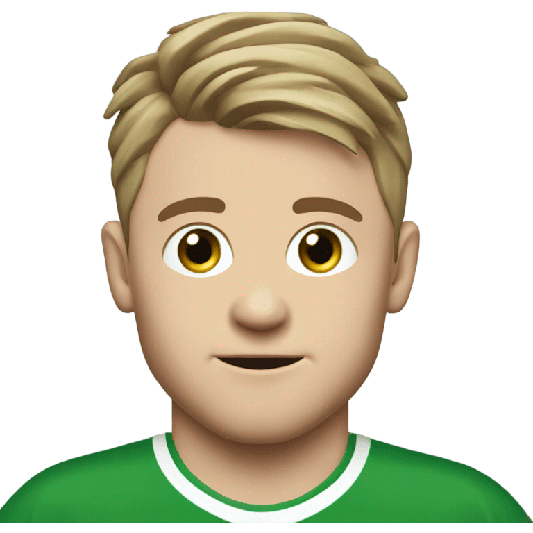 James Forrest in a rangers shirt emoji