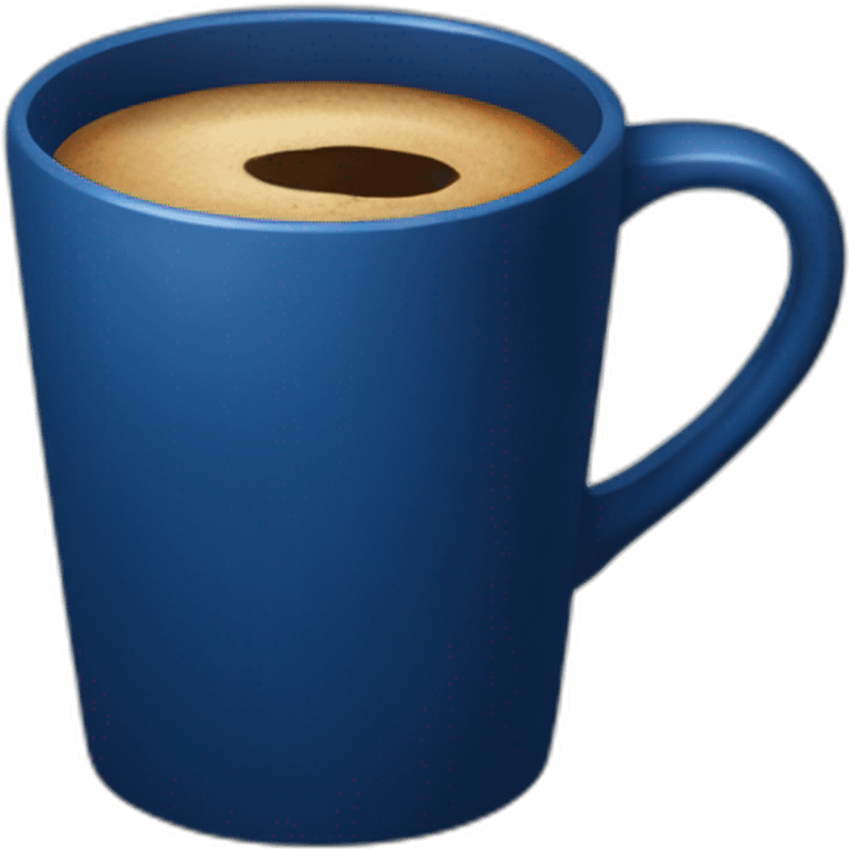 dark-blue-mug-with-coffee emoji