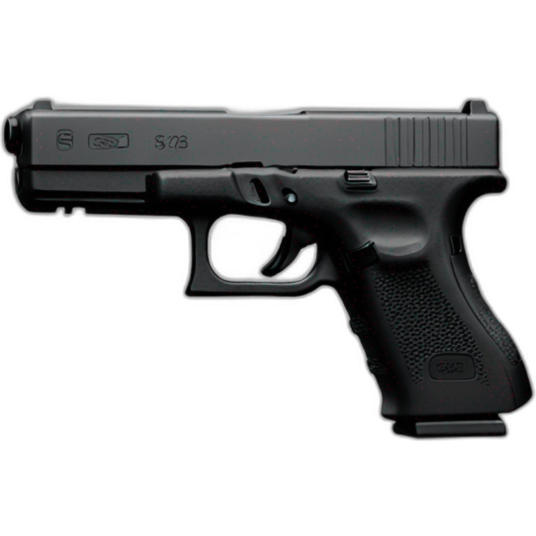 glock 17 with silencer emoji