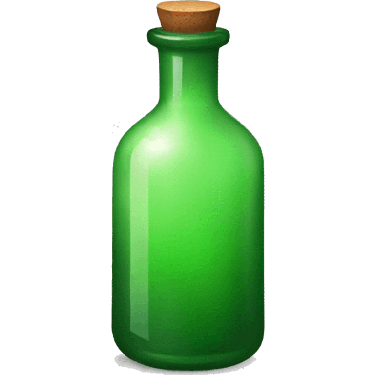 green potion bottle emoji