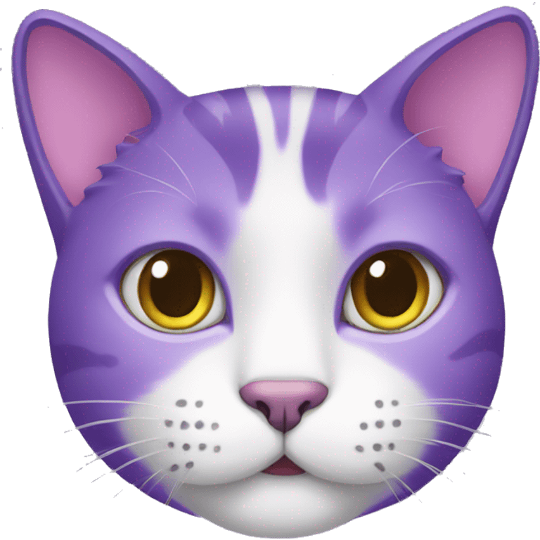 purple cat emoji