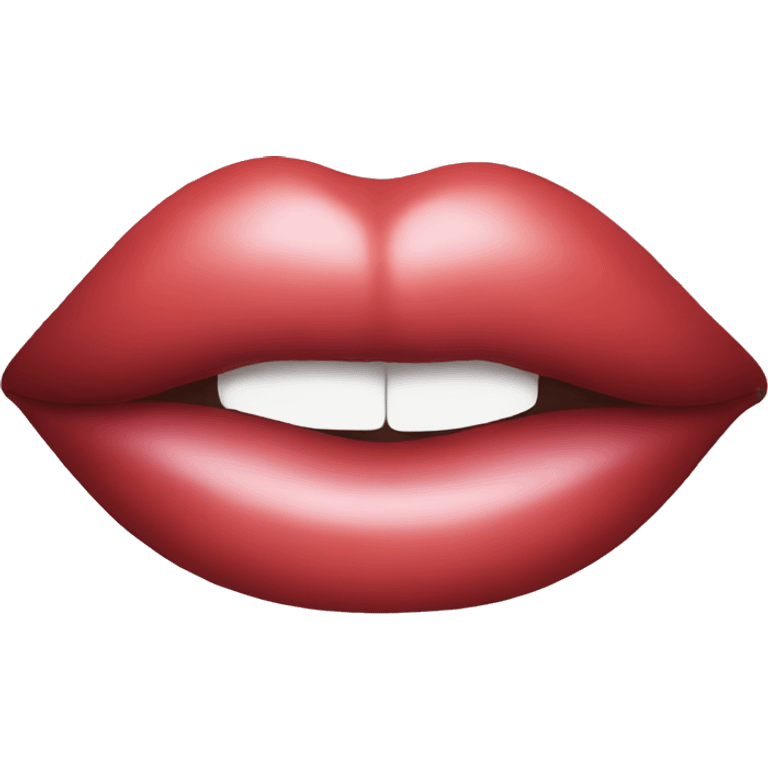 lip emoji