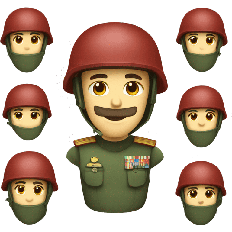 Casco militar emoji