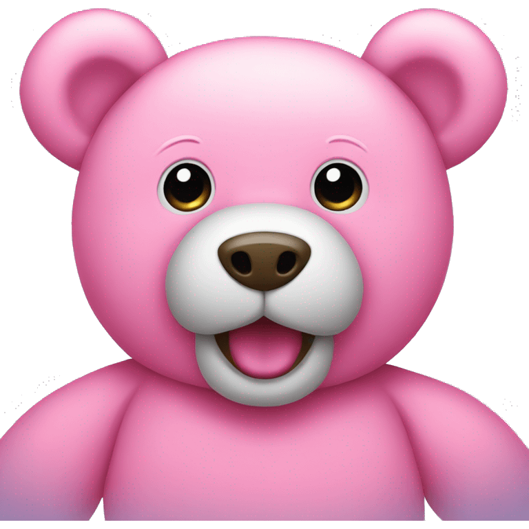 Pink Teddy Bear emoji