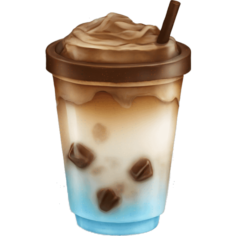 Iced coffe emoji