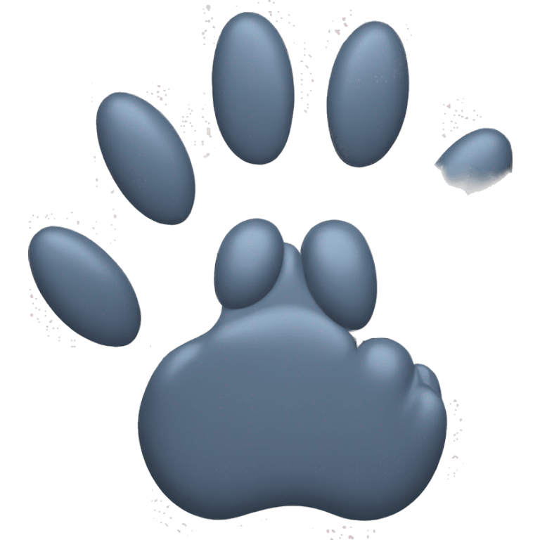 The cat's paw emoji