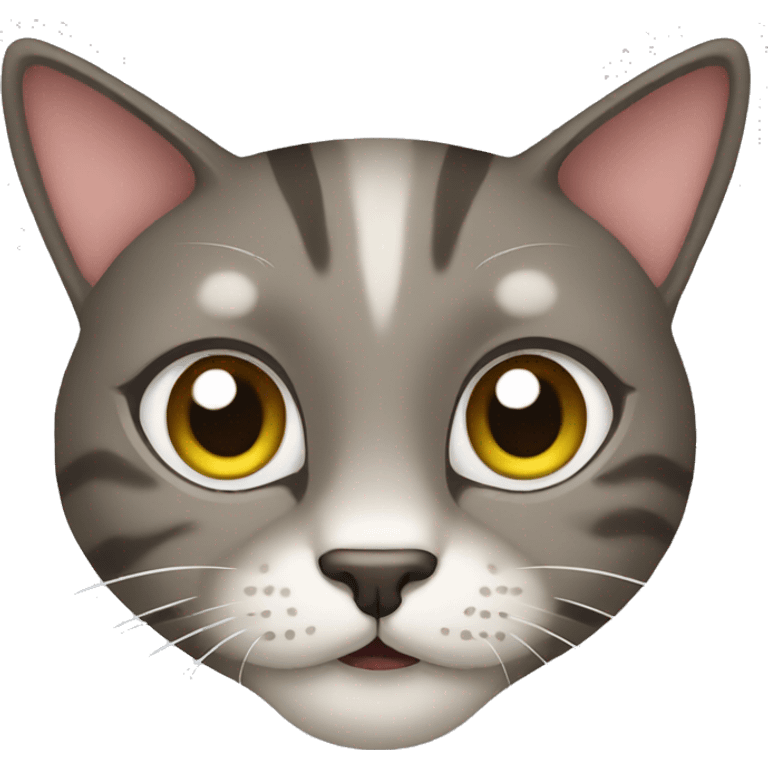 cat cartoon style emoji