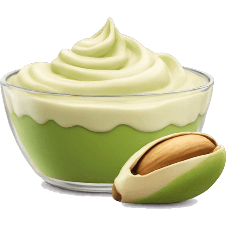 pistachio cream emoji