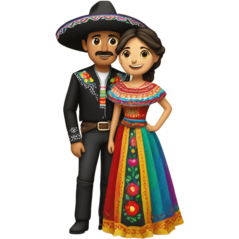 Mexican couple  emoji