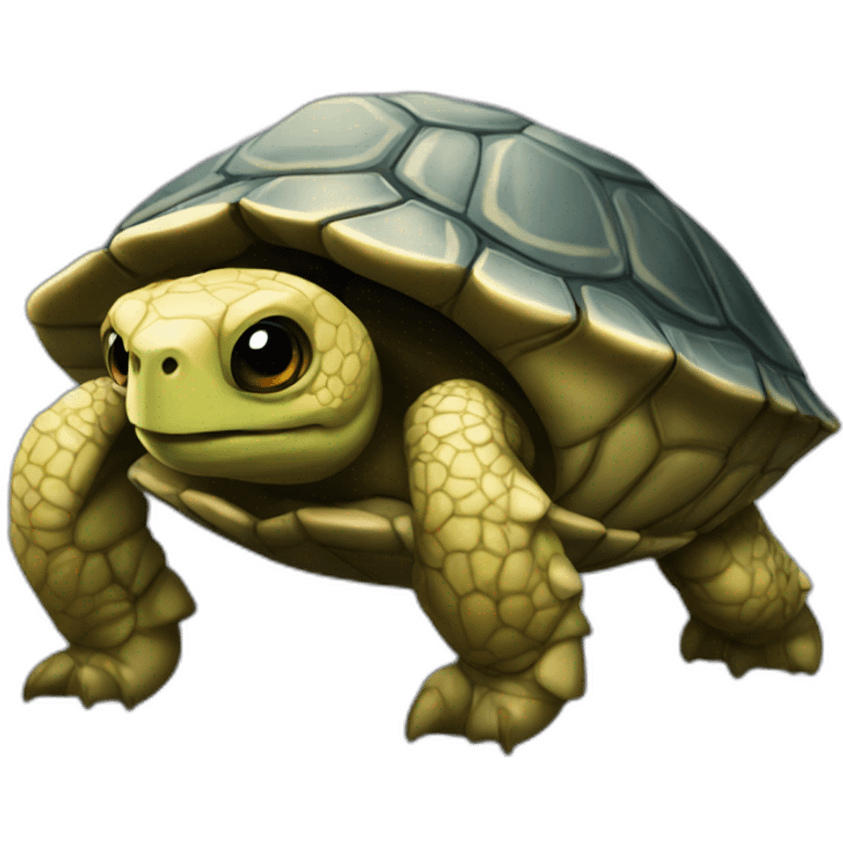 Tortue morte emoji