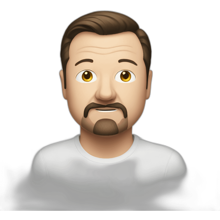 Ricky gervais emoji