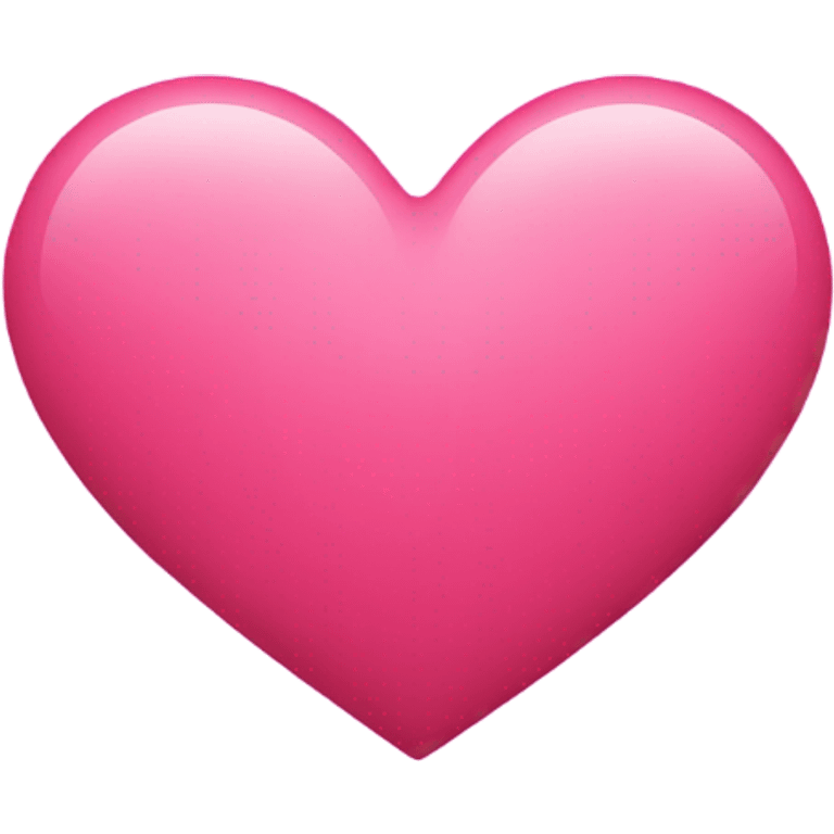 Pink heart  emoji