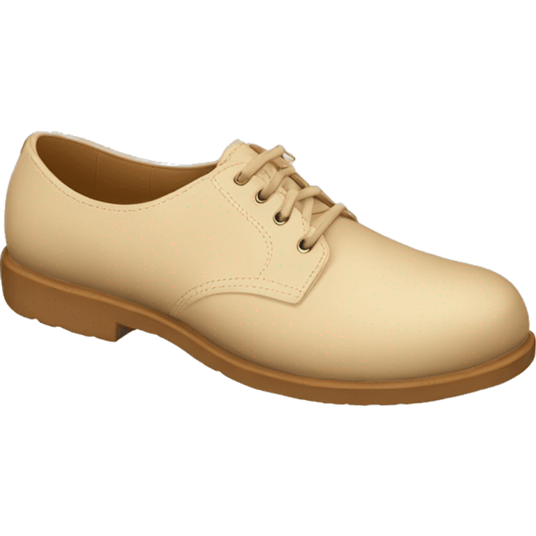 beige men's shoes emoji