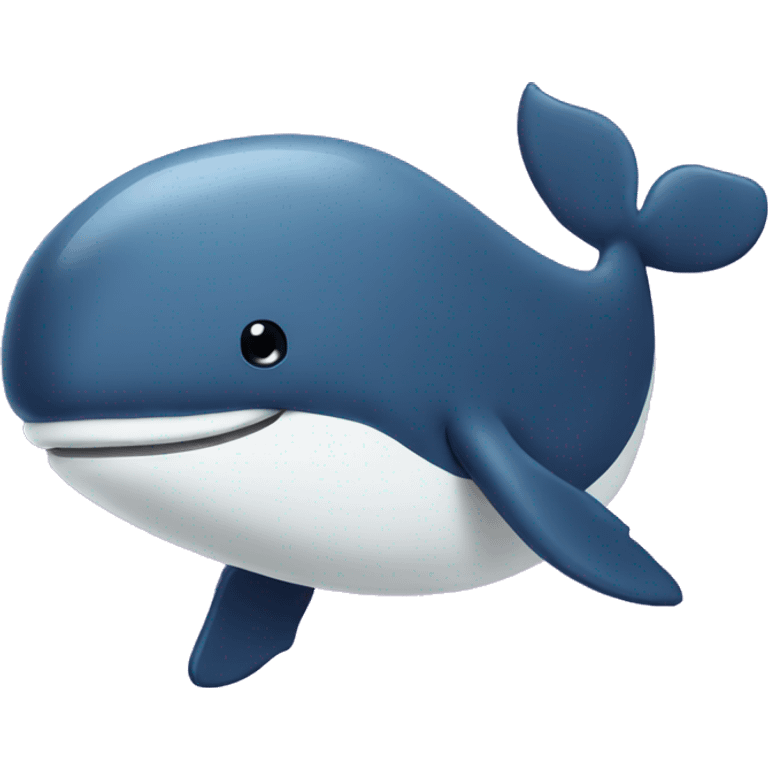 whale with a bow on its head emoji