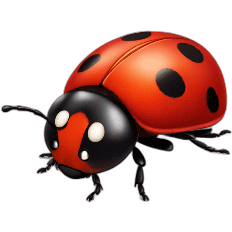 Ladybug qui meurt emoji