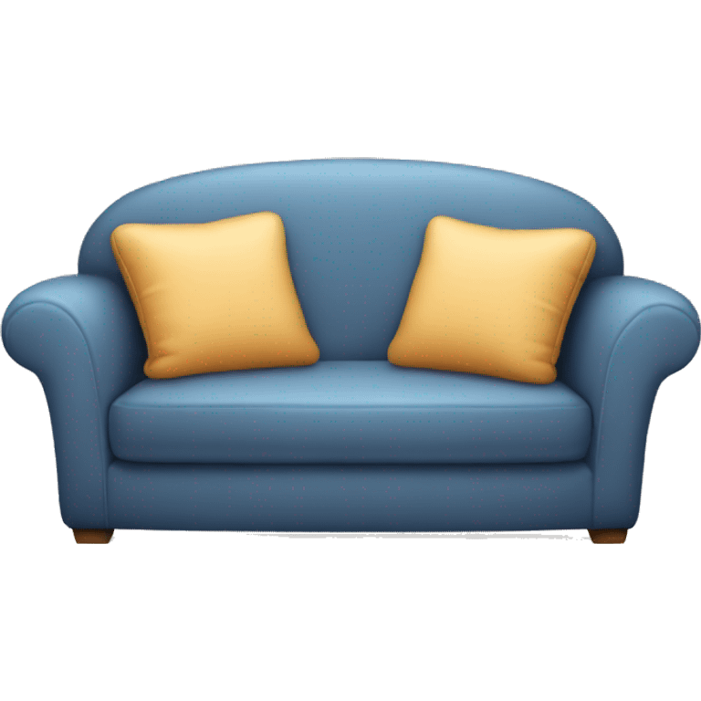 Cozy sofa emoji