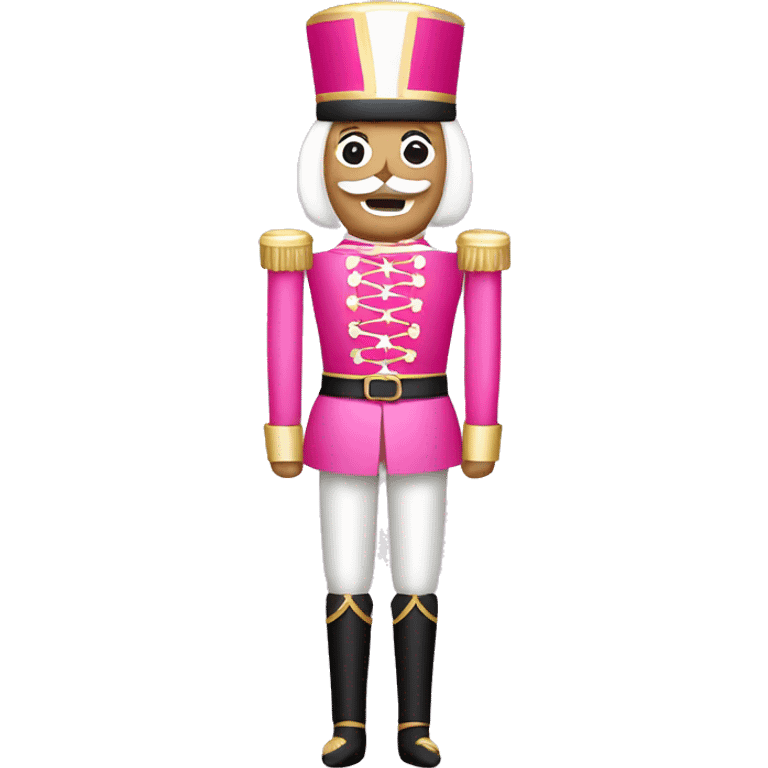 Pink nutcracker  emoji