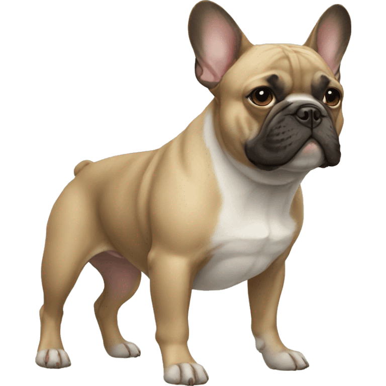 French bulldog emoji