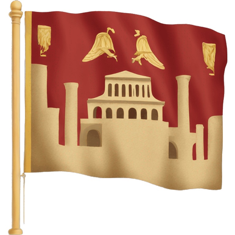 Roman Empire flag emoji