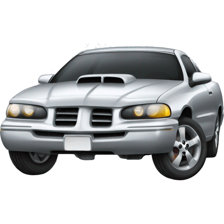 Silver Pontiac grand am gt emoji