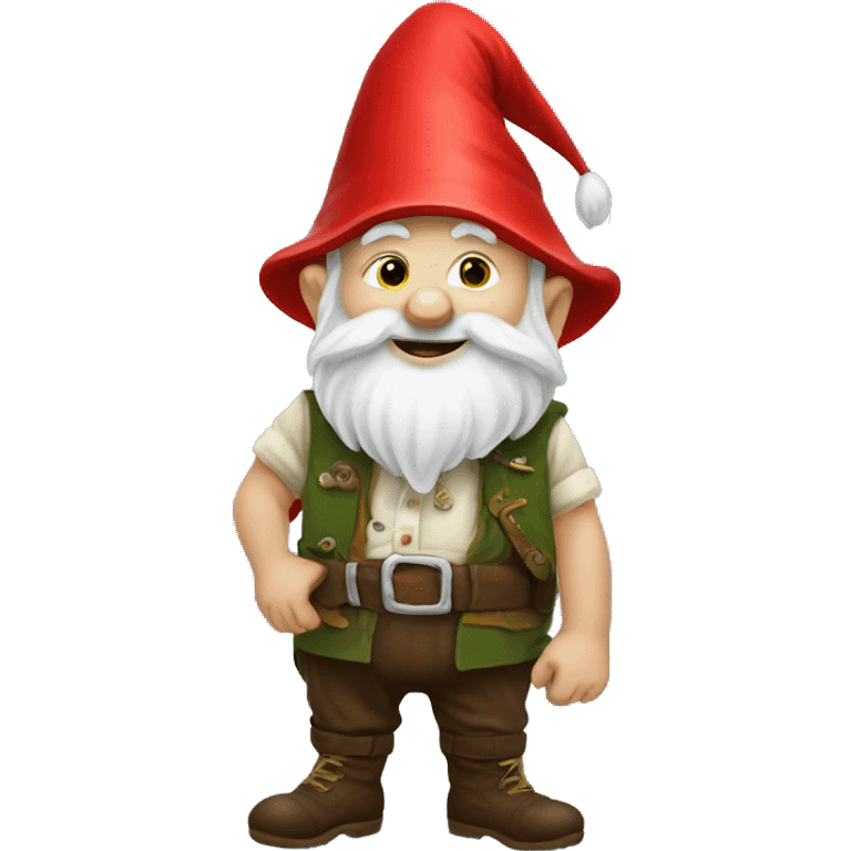 Drunk gnome emoji