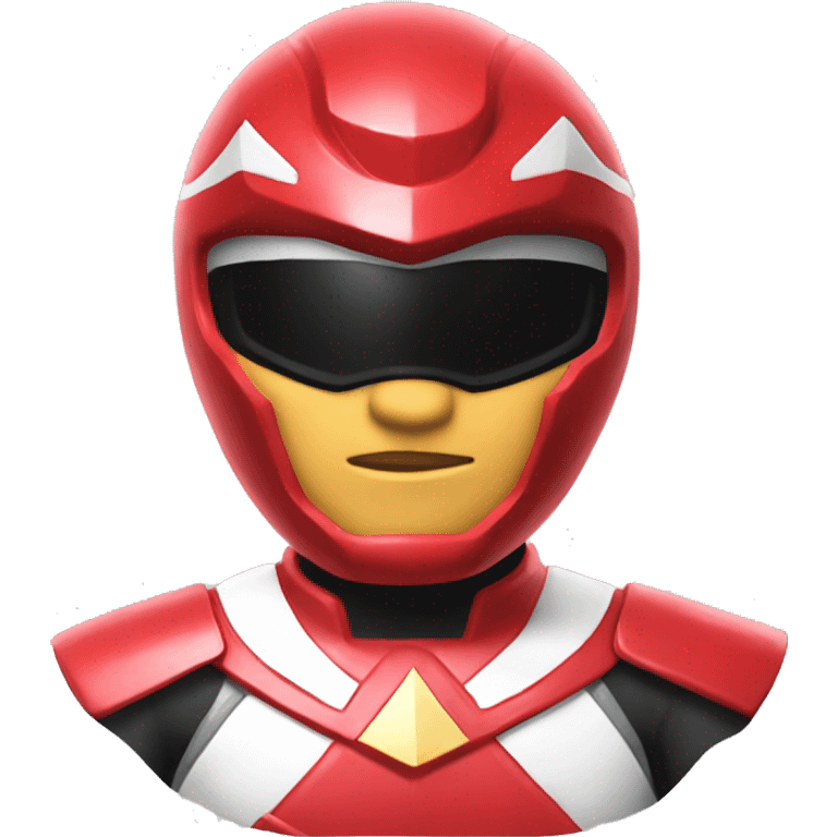 Red ranger emoji