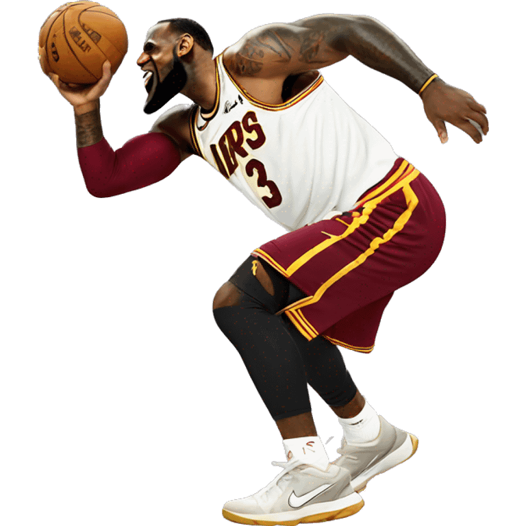 Lebron james farting emoji