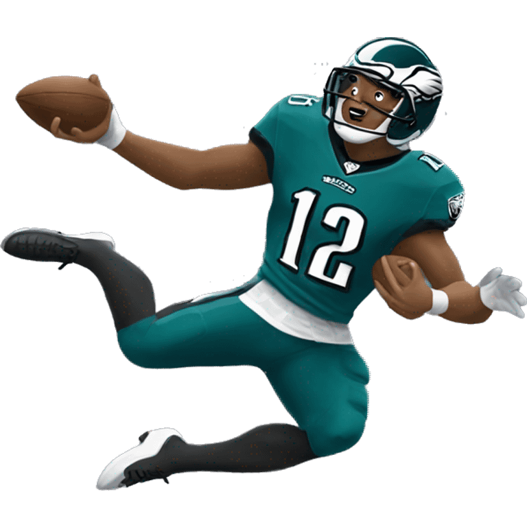 Philadelphia eagle touchdown emoji