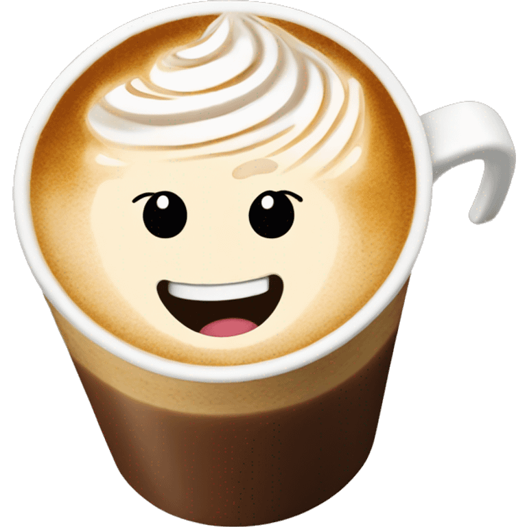 Starbucks cappuccino  emoji