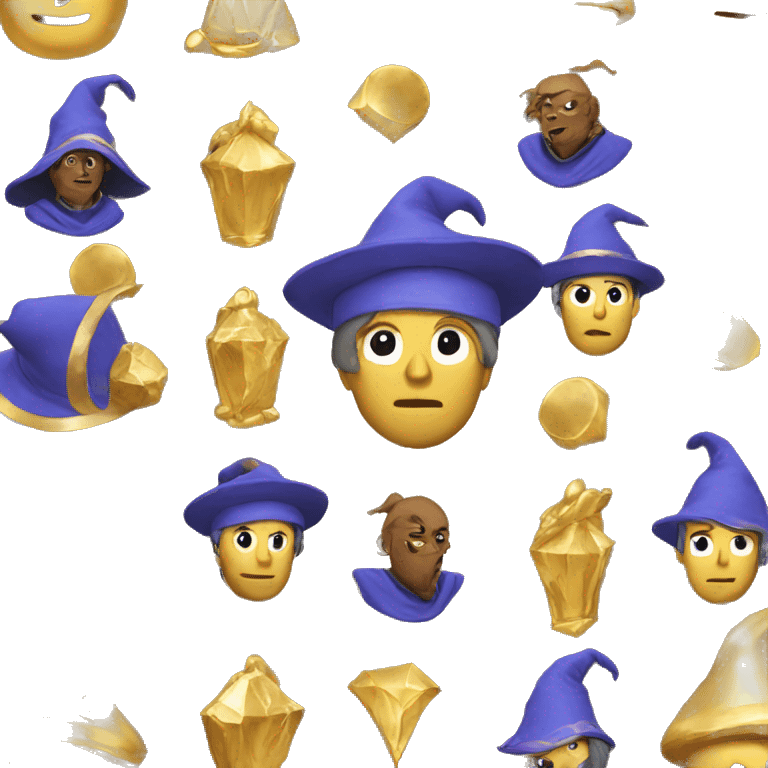 a gold mage emoji