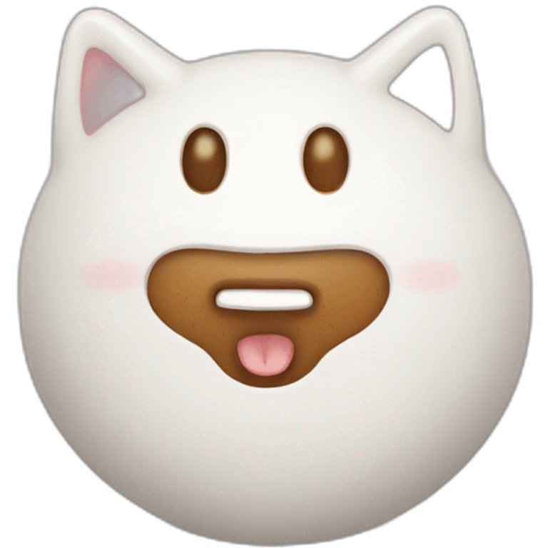 Chat et lait emoji