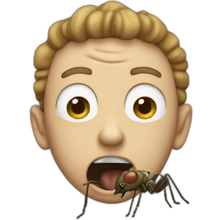 Morty eat ants emoji