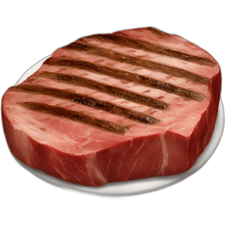 Steak on grill  emoji