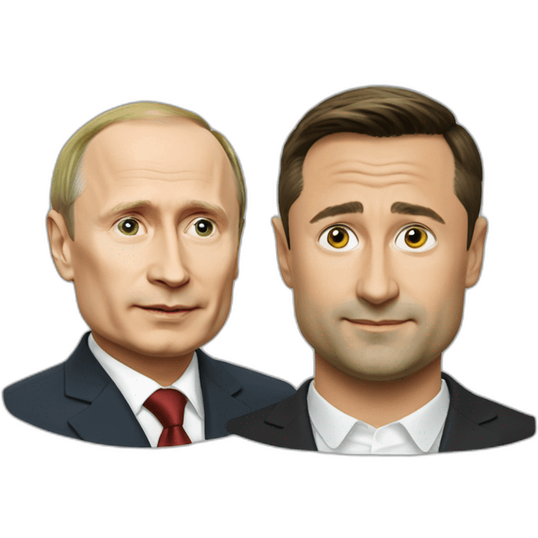 Putin Zelenskyy emoji