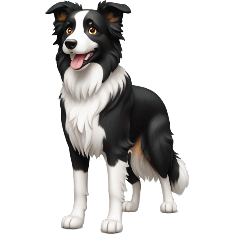 Border Collie Dog Full Body emoji