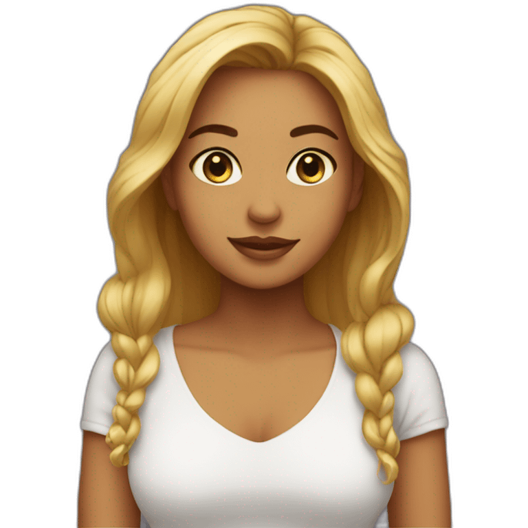 mulher bonita emoji